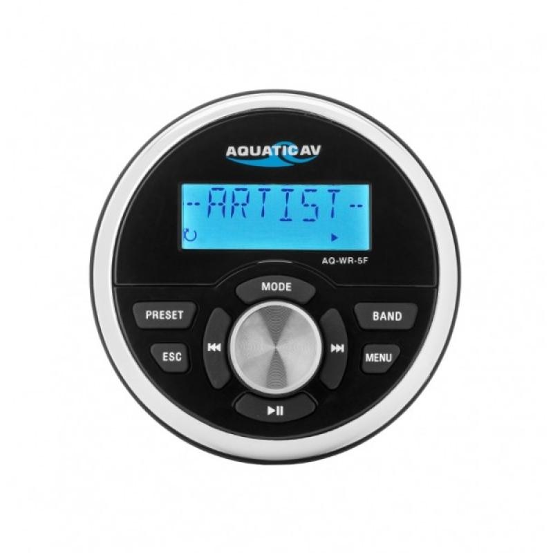 Aquatic AV Flush Mounted bekabelde remote voor de AQ-MP-5