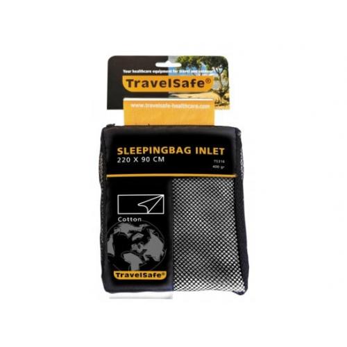 Travelsafe katoenen lakenzak - envelop reislaken - wit