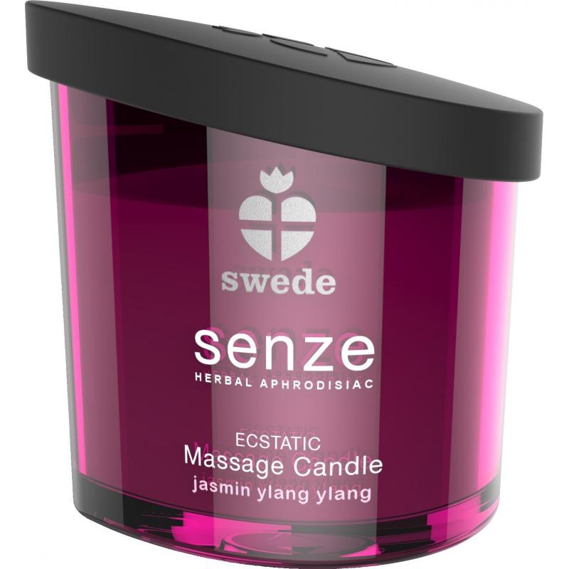 Swede Massagekaars Ecstatic - Jasmine Ylang Ylang (150ml)