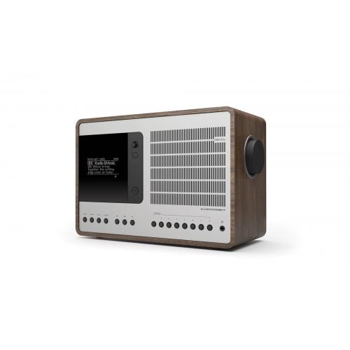 Revo: SuperConnect DAB+ Radio met internet, bluetooth en streaming - Walnut/Silver