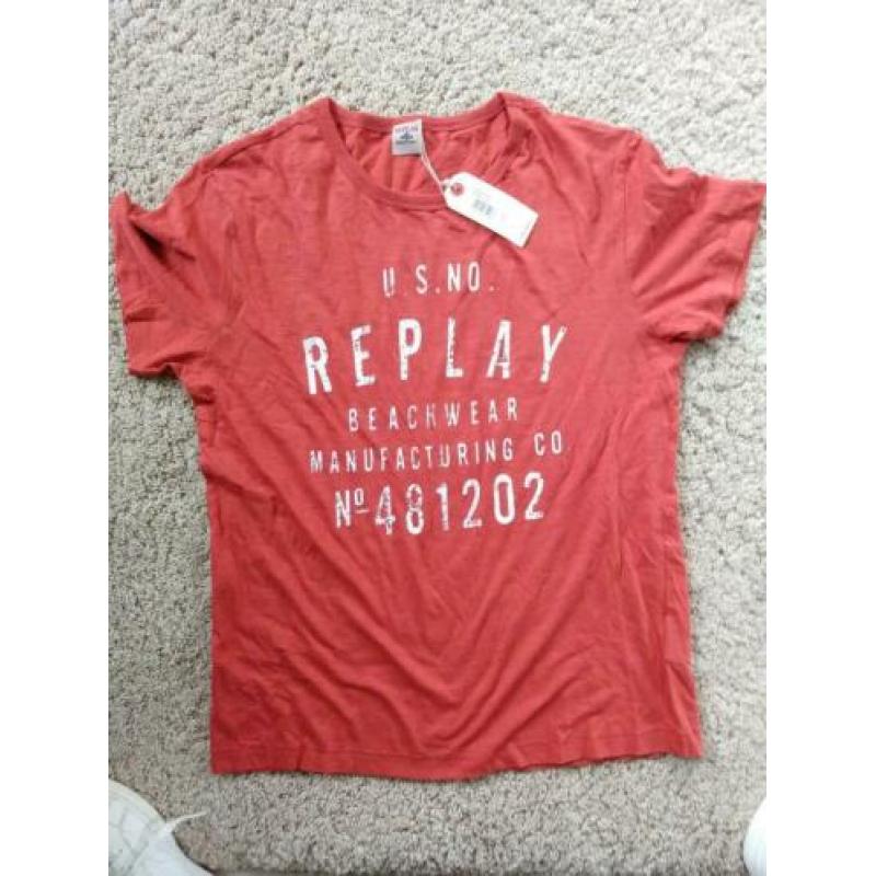 Nieuw Replay shirt heren maat XL
