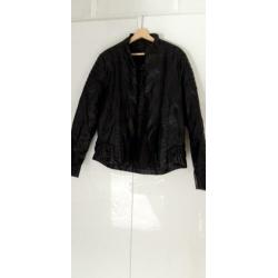 Ashes to dust biker jas jack jacket maat M, zwart