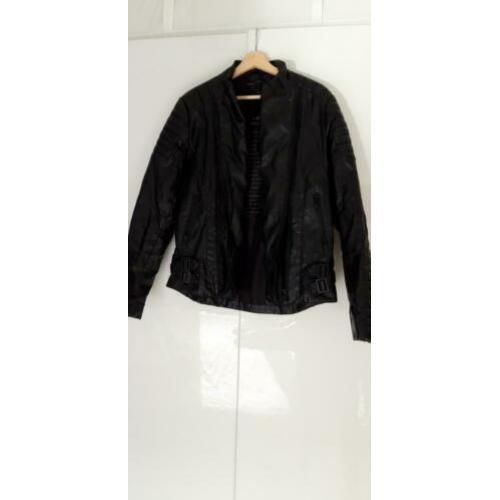 Ashes to dust biker jas jack jacket maat M, zwart