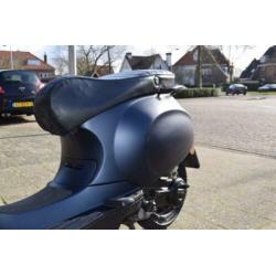 Vespa Sprint 2V Custom 2017 Mat Opaco Blauw Begrenzer Option