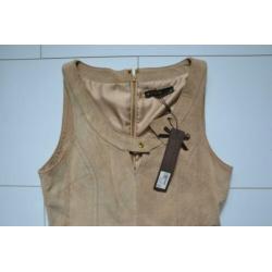 Suede supertrash jurkje, maat 36.