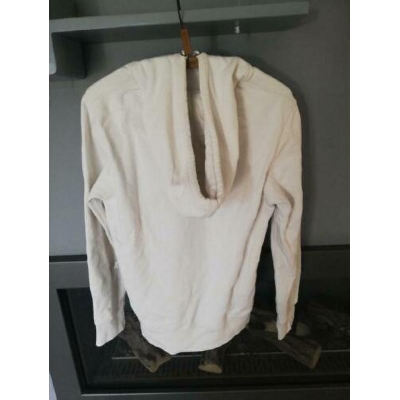 Levi's witte hoodie, maat S