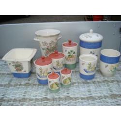 Van wedgwood sarah s garden servies delen