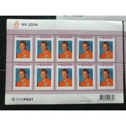 WK 2006 voetbal postzegel velletjes. nieuw.