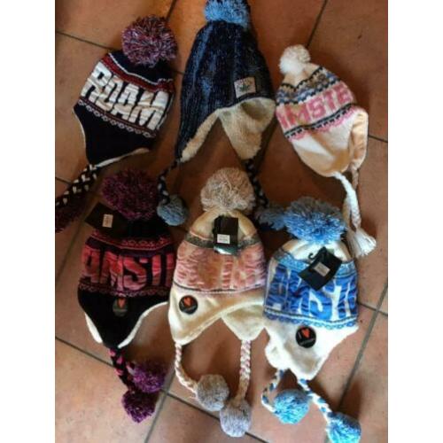 Partij I Love Amsterdam Mutsen Heren + Dames - One Size