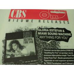 Michael Jackson PROMO folder Leave me alone Gloria Estefan