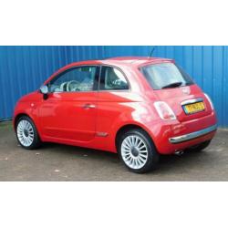 Fiat 500 0.9 TwinAir Lounge " 85 Pk | Glazendak | Rood Metal