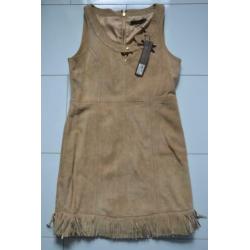 Suede supertrash jurkje, maat 36.