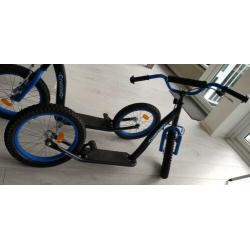 Mooi 16" Corvino snelle steps met luchtbanden