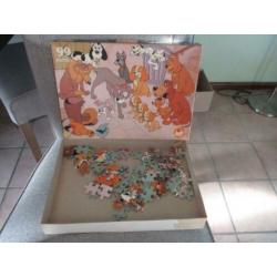 Walt Disney Puzzel Lady en de Vagebond