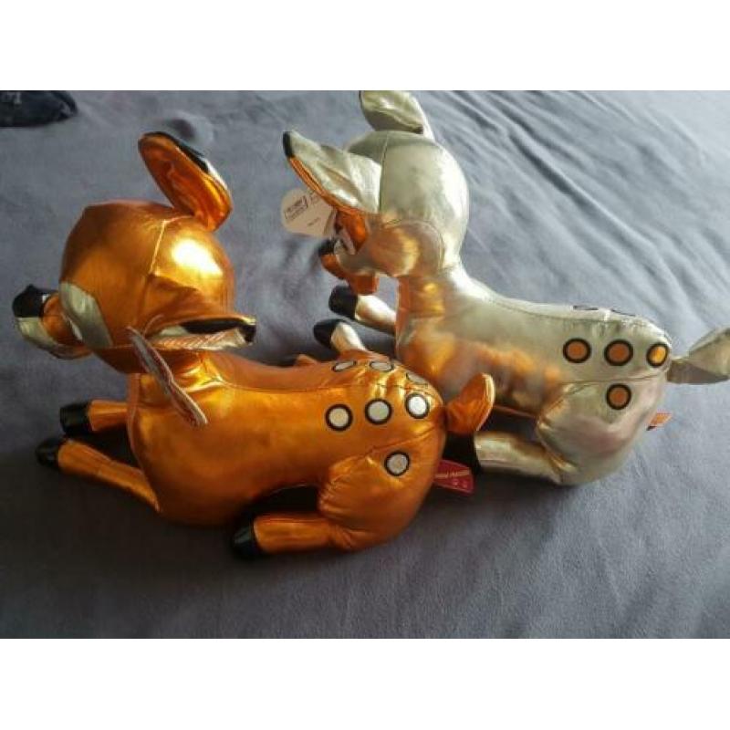 Bambi knuffel 2 stuks merk gamble pleasure nieuw  kleur oran
