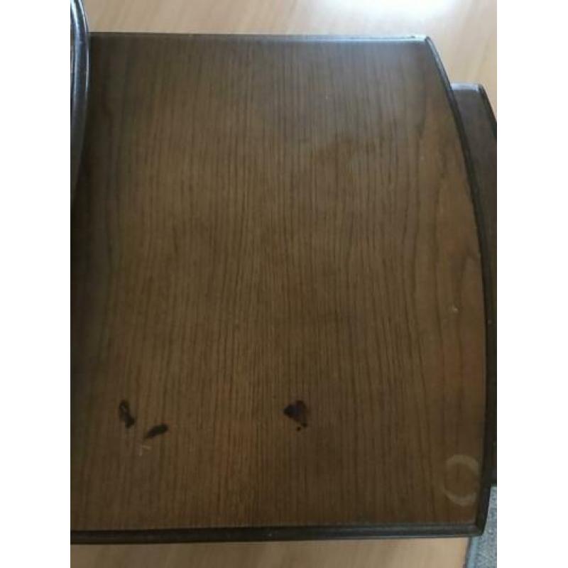 Bijzettafels te koop hout moet met spoed weg