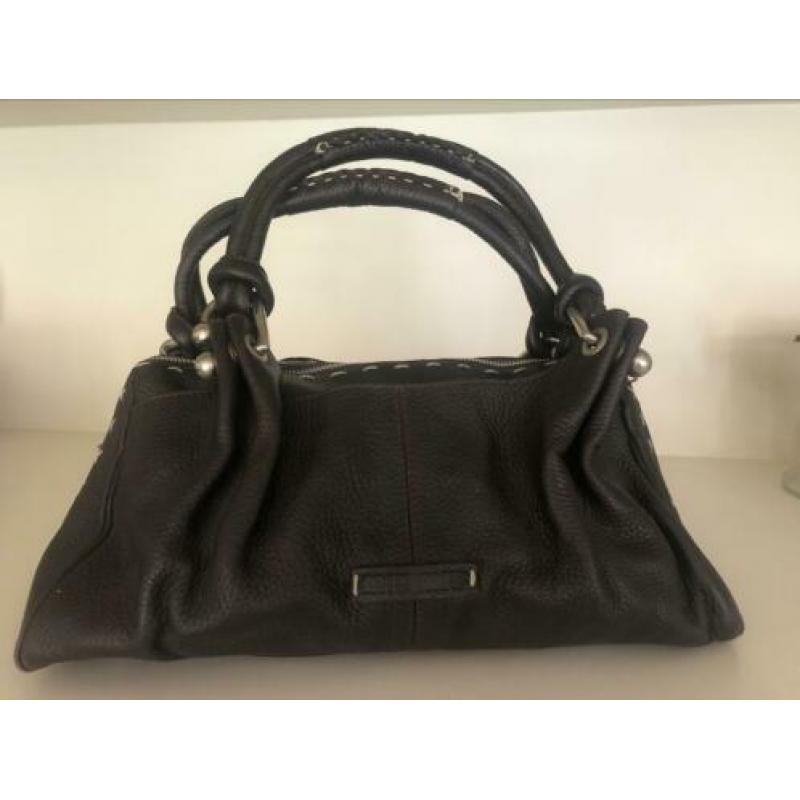 MIU MIU bruin leren handtas