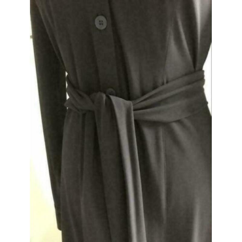 NIEUW prachtige LaDress jurk met sash, maat S, kleur navy