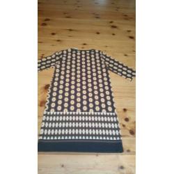 Bruin, geel zwarte jurk 40. Anna's dress affair.