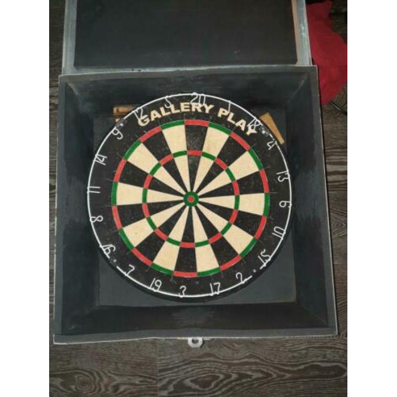 Dartbord te koop inclusief flightcase