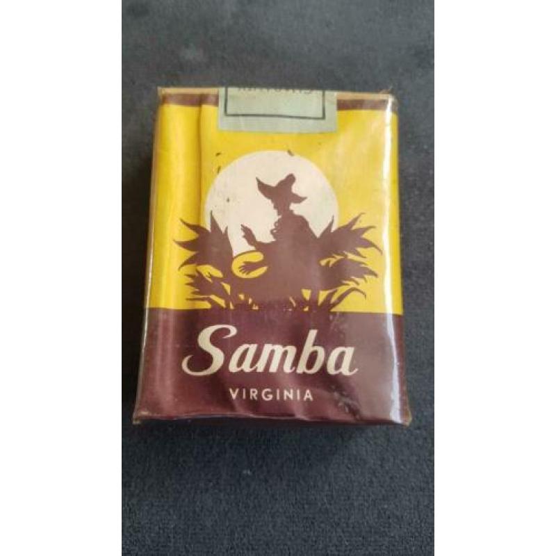 Punt gaaf pakje SAMBA "SIGARETTEN" WO2 verzamel item