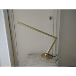 moderne bureaulamp mat goud jaren 90