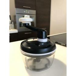 Tupperware QuickChef Pro Chopper/Hakmolen - Zwart