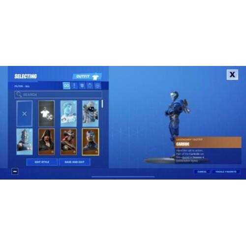 Fortnite account met ps4 account| Lobby proof mag zeker.