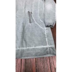 Jurkje Geisha maat 152 groen sweater stof