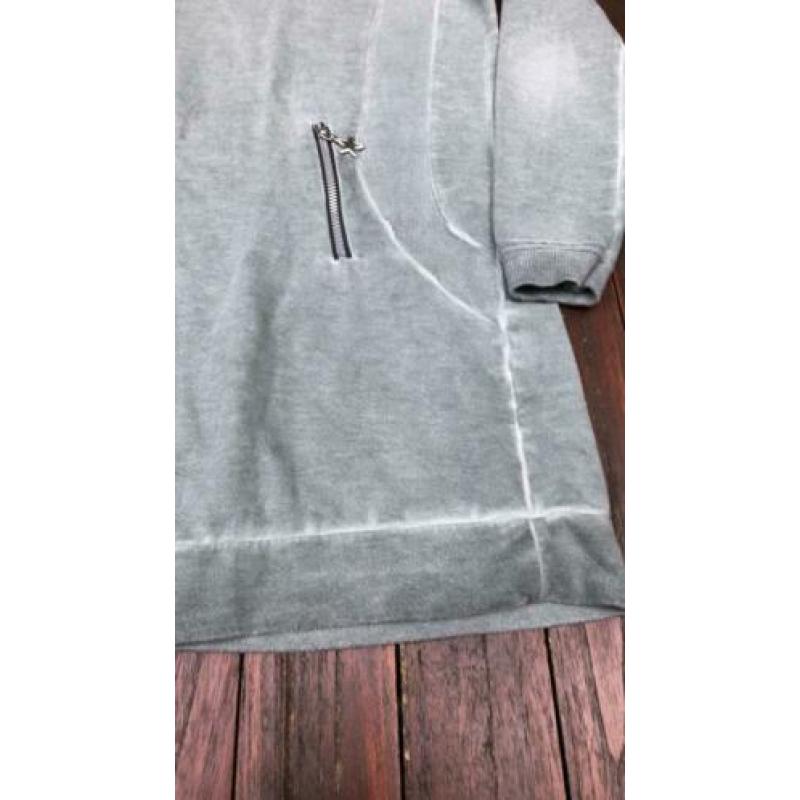 Jurkje Geisha maat 152 groen sweater stof