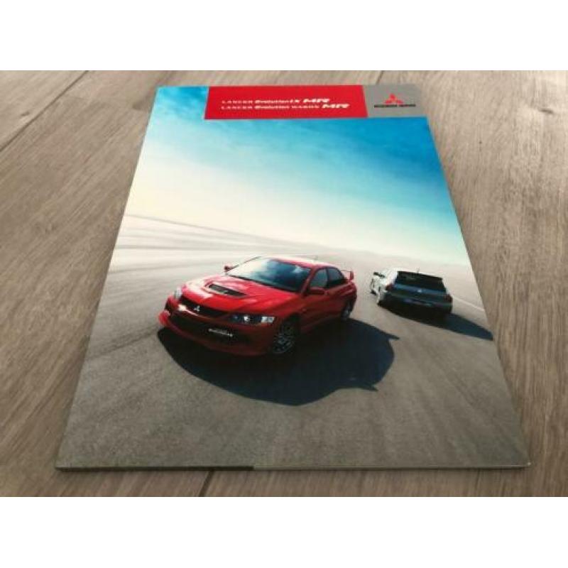 Mitsubishi Lancer Evolution 9 (Wagon) Japanse brochure set!