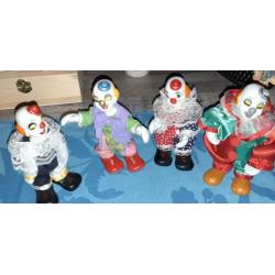 4 clowns setje