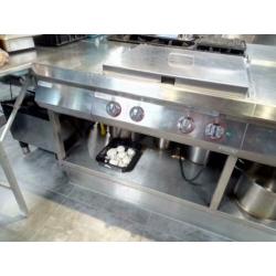 2 x 4 pits Angelo Po fornuis RVS horeca Nieuwstaat!