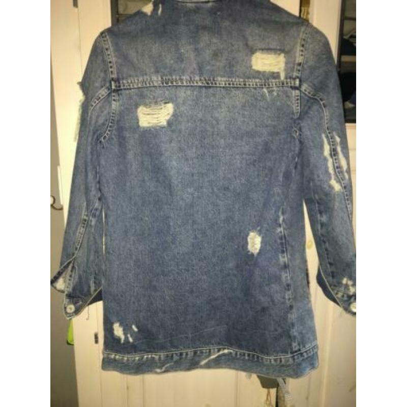 **Stoere denim jas**
