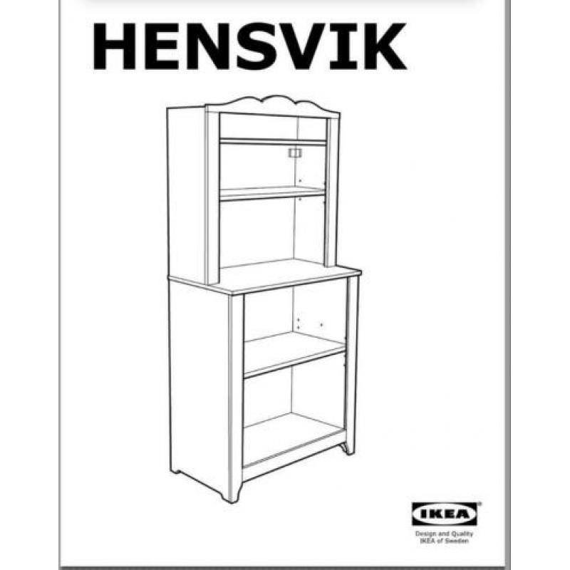 Ikea Kinder kast met bijbehorende commode