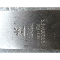 antiek Robert Herder - "Molen"- broodmes