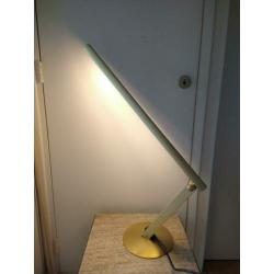 moderne bureaulamp mat goud jaren 90