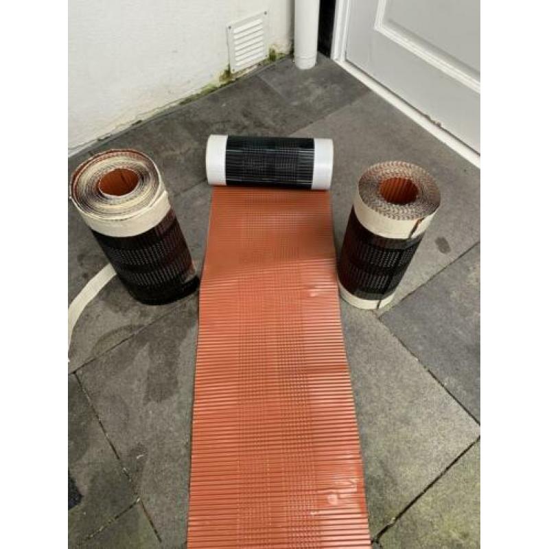 Nokvorstband Terracotta 5m Aluminium geventileerd