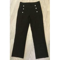 Mooie witte capri spijkerbroek broek jeans , maatje 38
