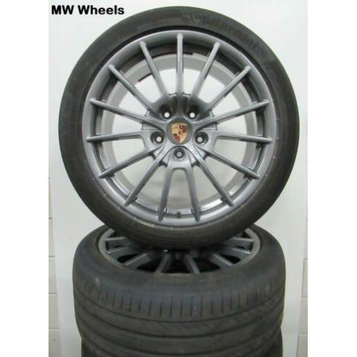 Porsche 20 inch Panamera GTS velgen zomerbanden sensoren
