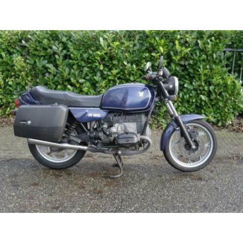 mooie BMW R 80 R80 /7 "naked" bj.1991 inruilen mogelijk