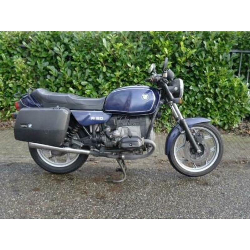 mooie BMW R 80 R80 /7 "naked" bj.1991 inruilen mogelijk