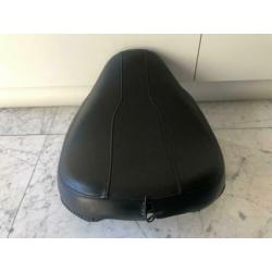 Lederen Harley Softail Evo solo zadel seat selle 84-99