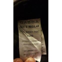 Zwarte nieuwe broek van Gabba maat S
