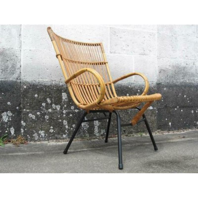 Stoel '60s ( rotan ) Retro/Vintage/Design