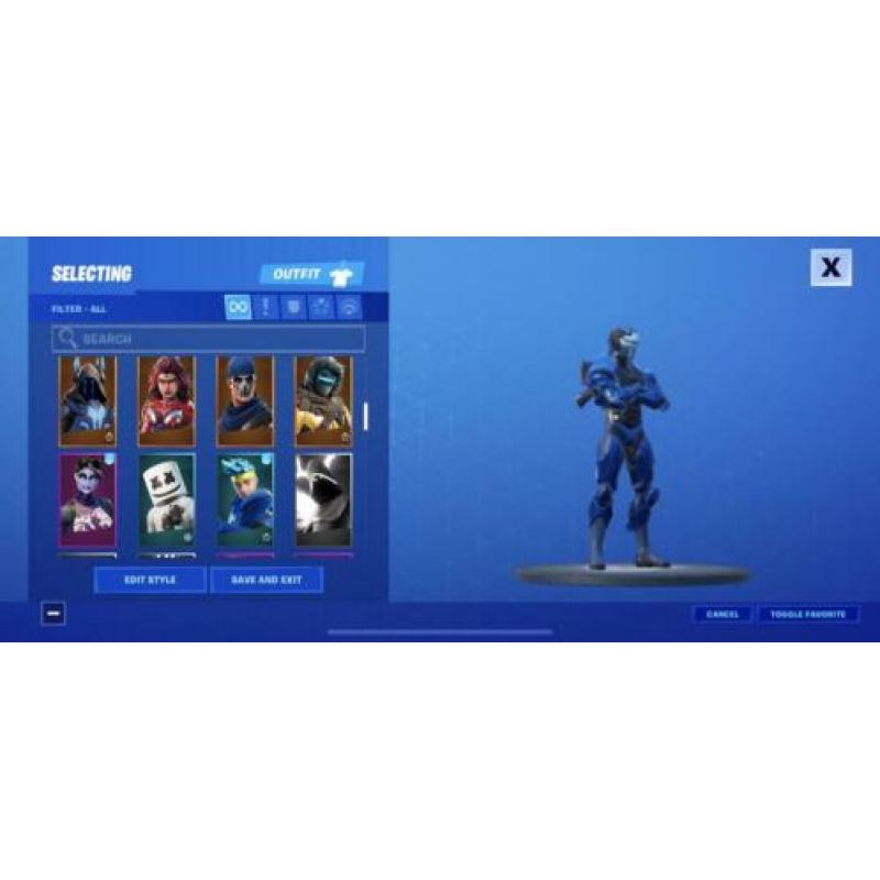 Fortnite account met ps4 account| Lobby proof mag zeker.
