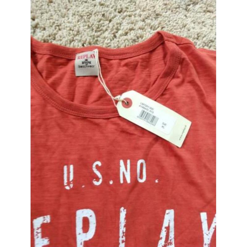 Nieuw Replay shirt heren maat XL