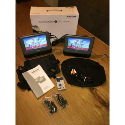 Portable DVD speler set voor in de auto (nieuw!) (set 2)