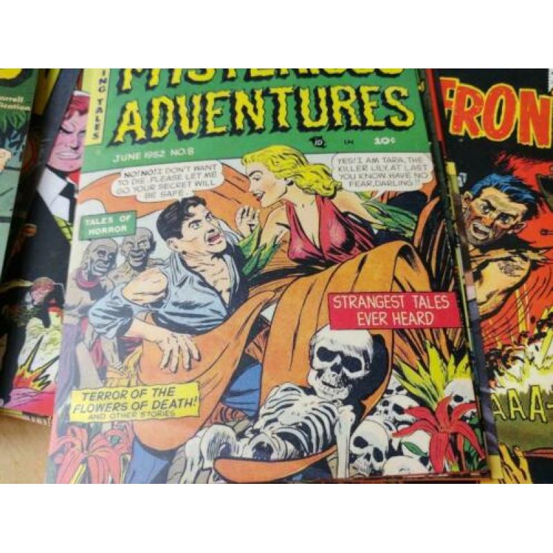 Box met 100 Postcards from the fabulous 1950s (pulpcovers)