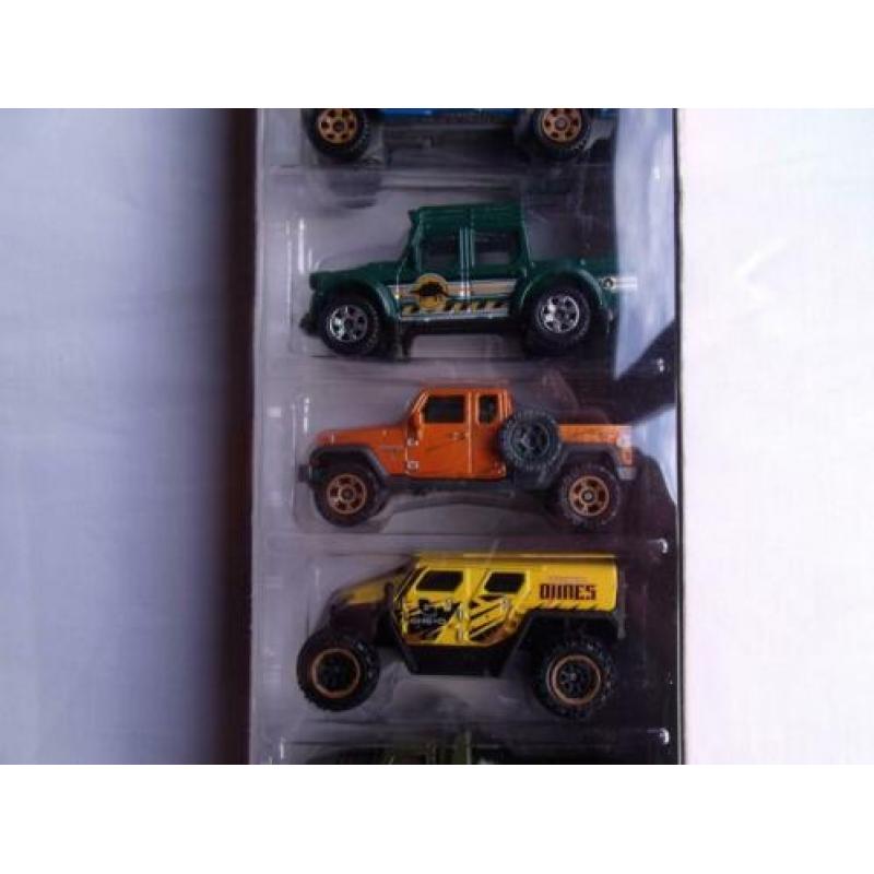 Matchbox 2 x 5Pack Trucks en Auto's 1:64 Hot Wheels hsmi